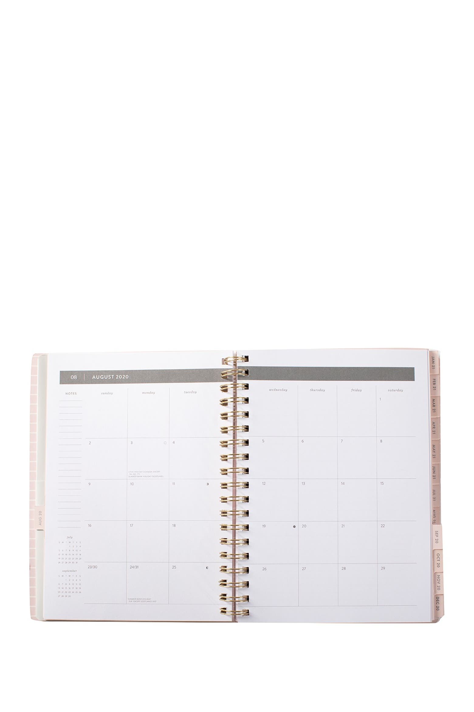 Marbled Metal Rings Fringe Studio Marble Stacked 17 Month Planner | Nordstromrack