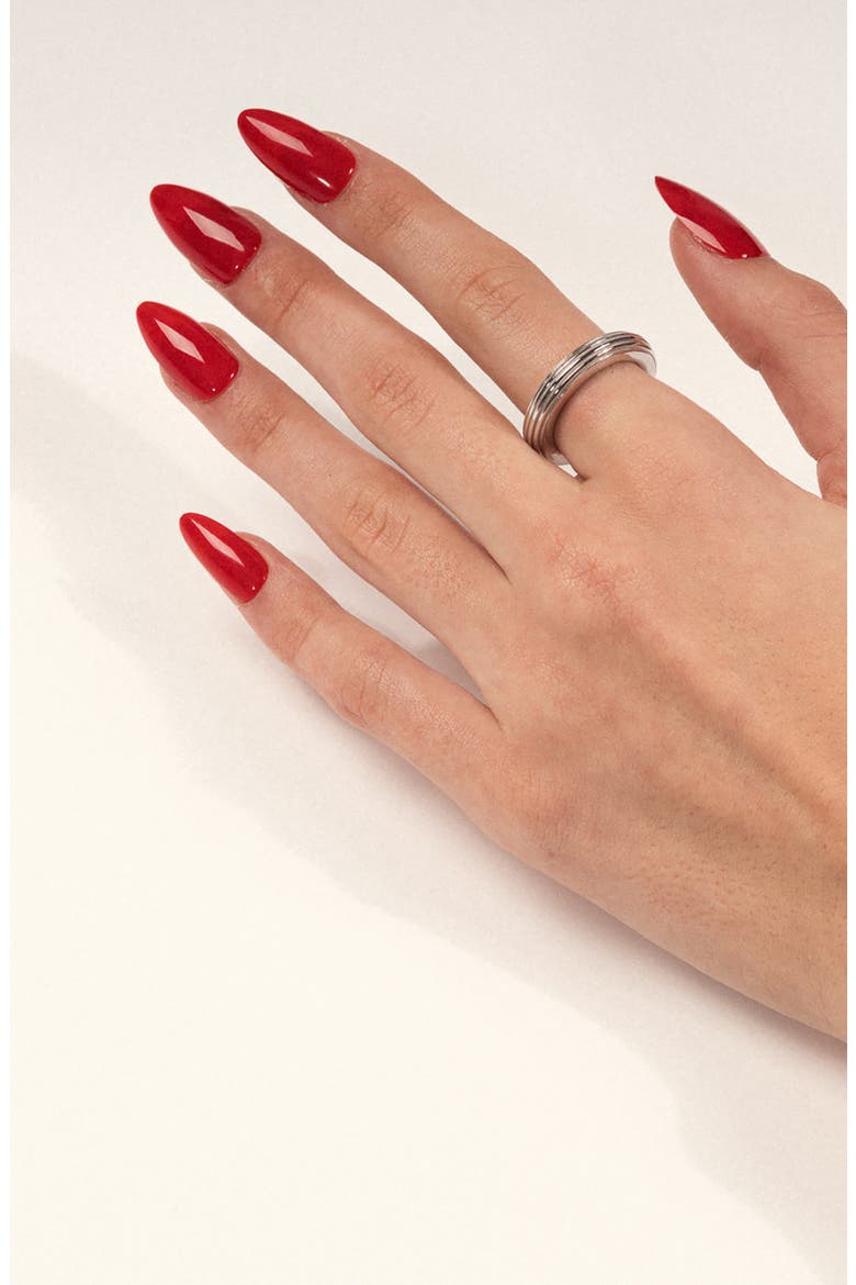 Joia Band Ring, Alternate, color, SILVER