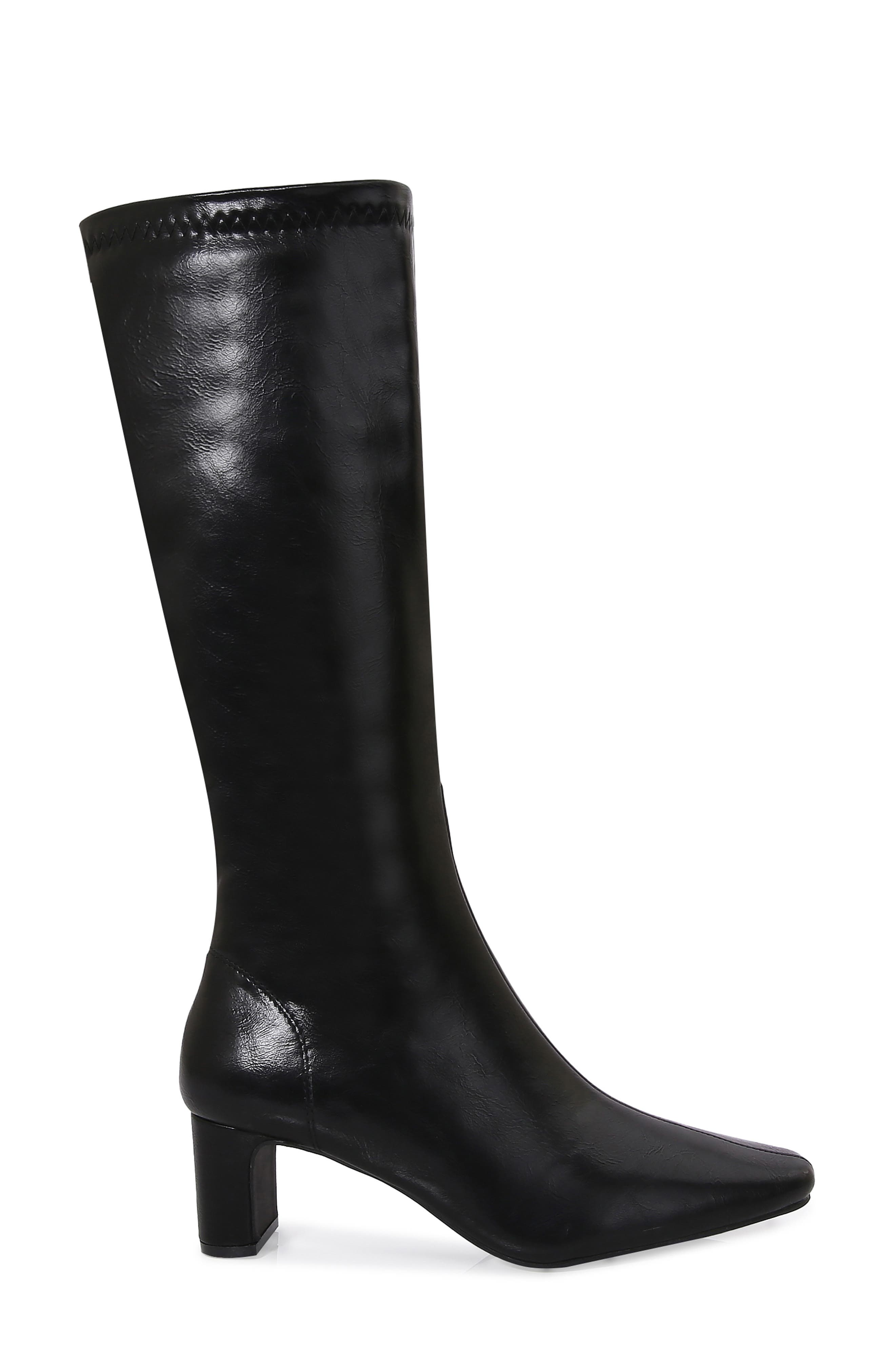 BERNESS Square Toe Boot, Alternate, color, Black