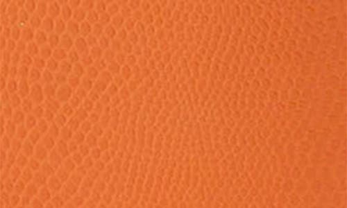 Bey-berk Leather Jewelry Box In Orange