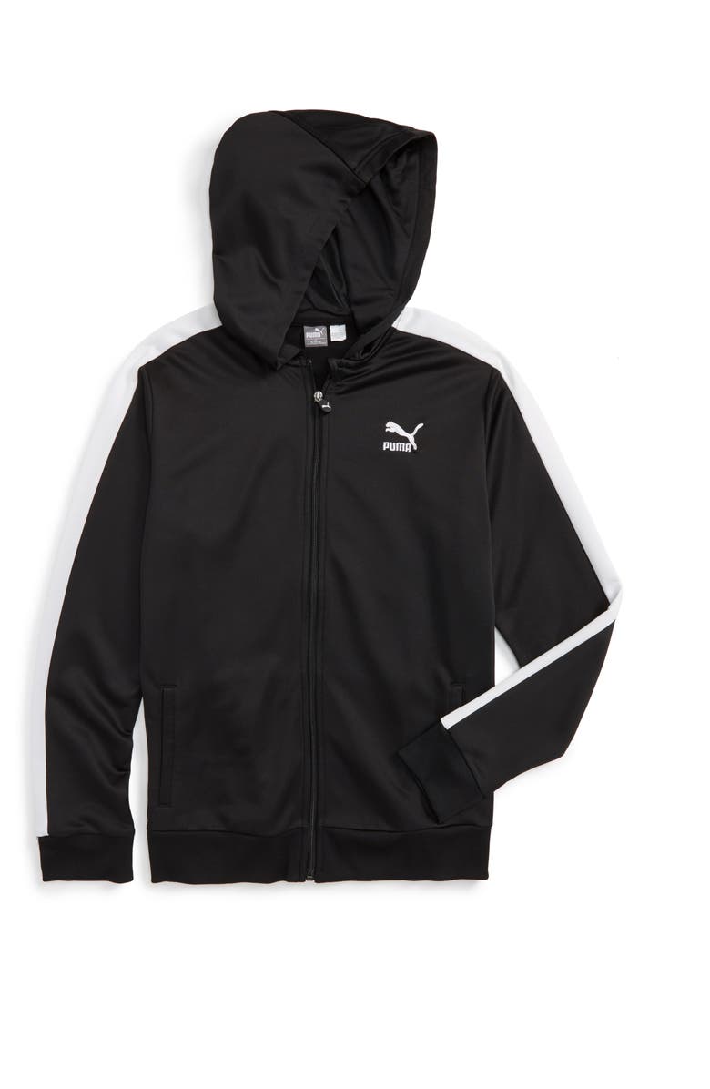 PUMA T7 Zip Hoodie, Main, color,