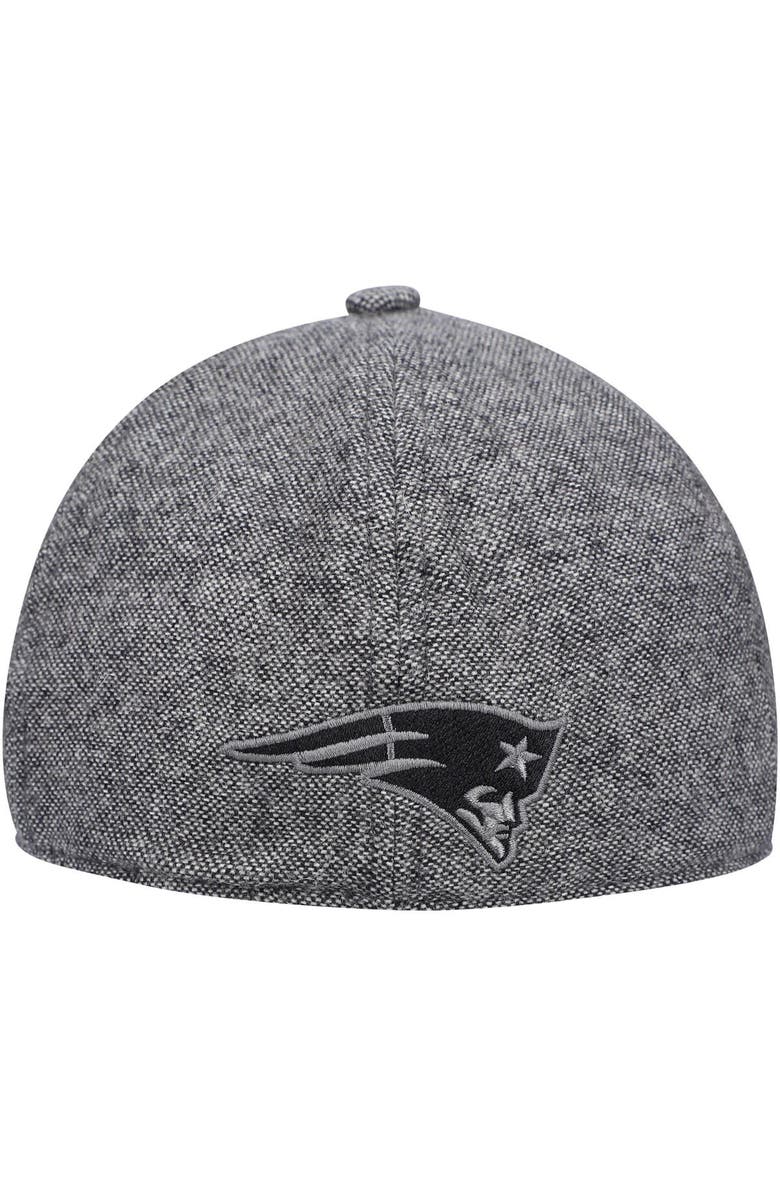New Era Men's New Era New England Patriots Peaky Duckbill Fitted Hat, Alternate, color, Heather Charcoal