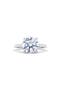  2.50 Ctw 18K White Gold