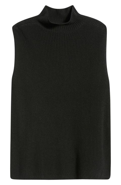 Mock Neck Sweater Vest