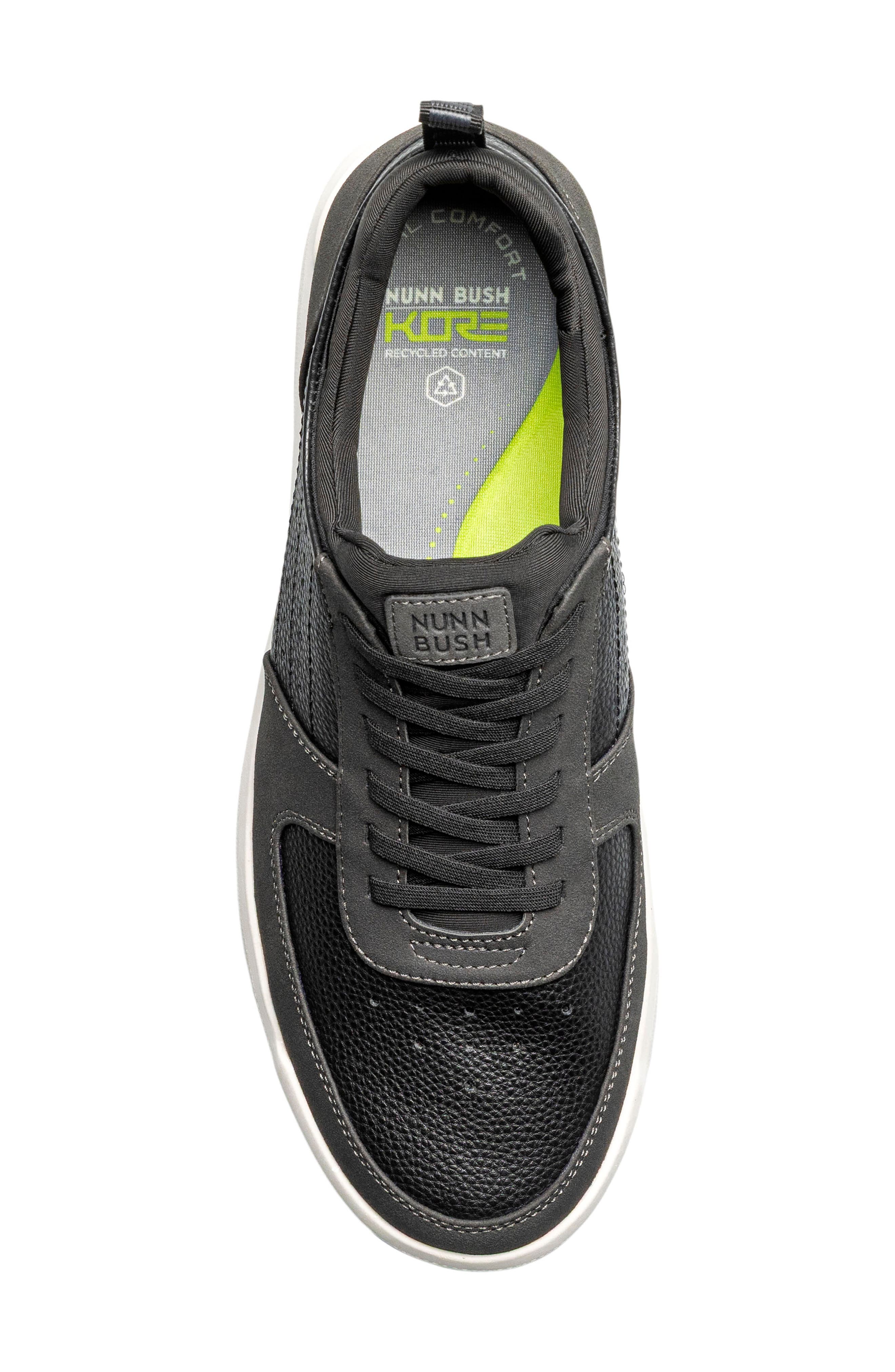 Kore City Rally Moc Toe Sneaker - Wide Width Available, Alternate, color, BLACK
