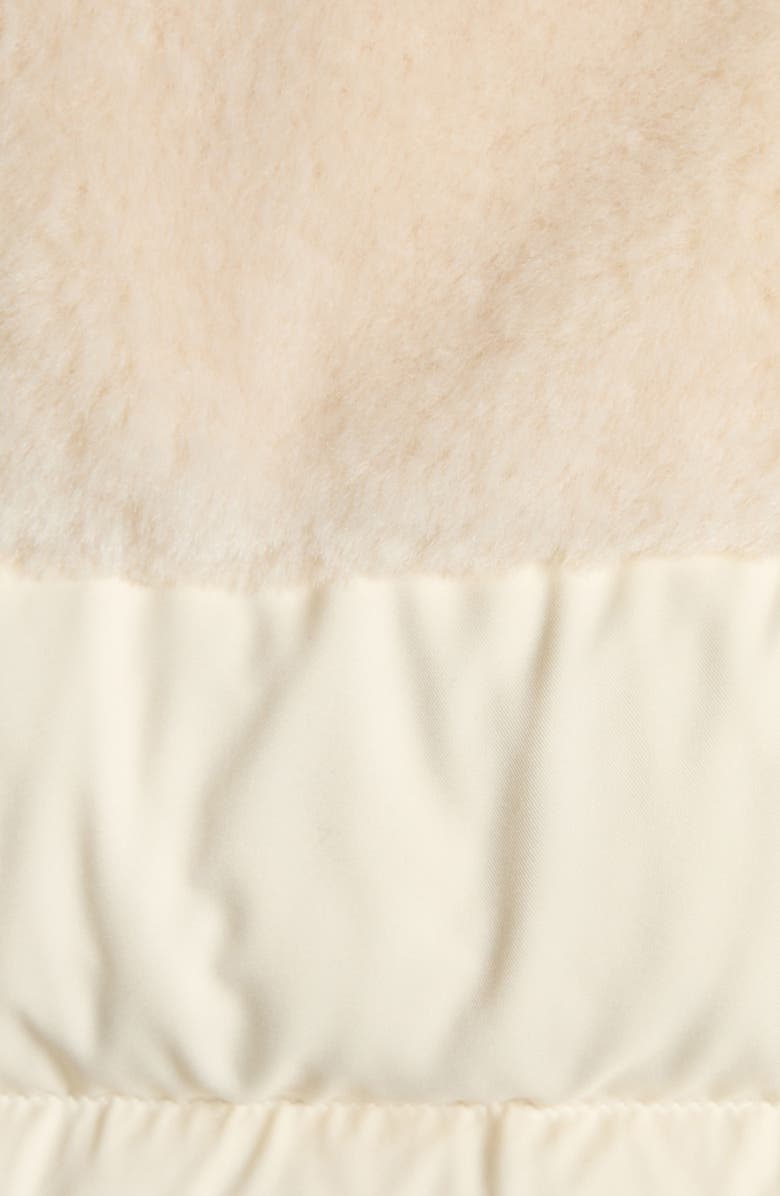 Moncler Oiron Down Puffer Jacket with Faux Fur Trim, Alternate, color,