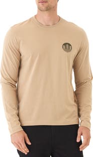 Threads 4 Thought Triple Tree Soft Wash Cotton Blend Graphic Long Sleeve T-Shirt