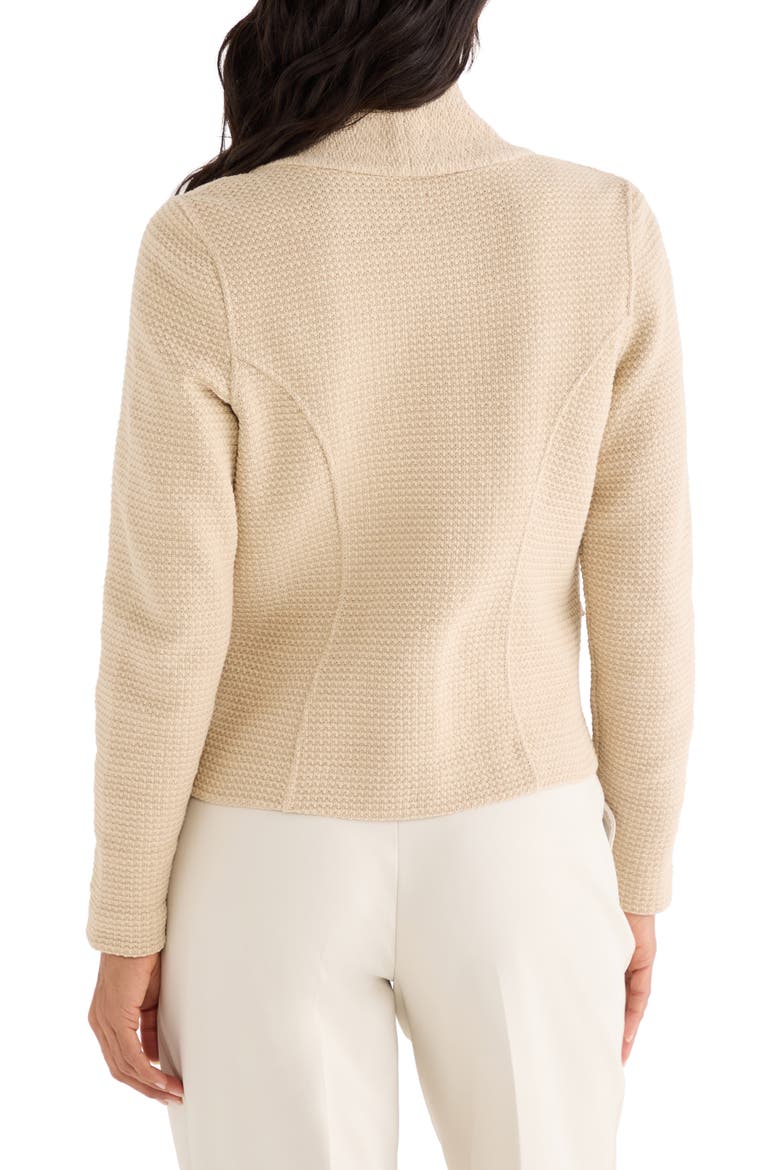 Mixed Media Jacket, Alternate, color, LATTE