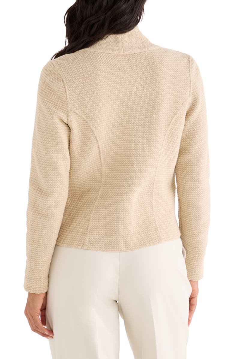 NIC+ZOE Mixed Media Jacket, Alternate, color, Latte