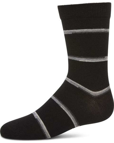 Spacedye Stripe Crew Sock