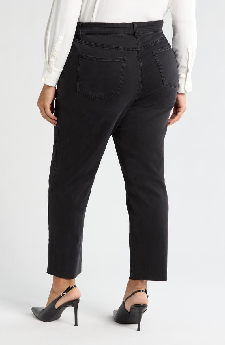 Universal Standard Katie Crossover Straight Leg Jeans, Alternate, color, 