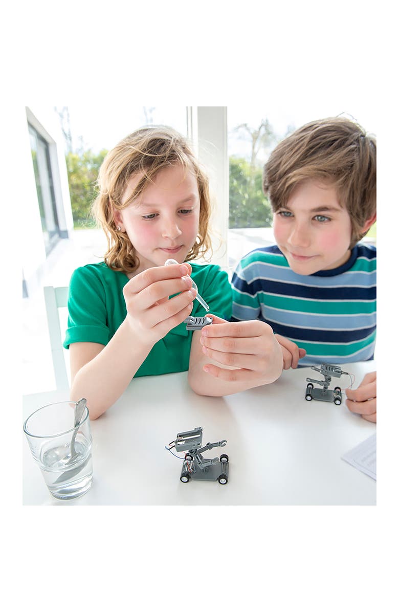 4M Green Science Salt Powered Robot, DIY Mini Building Kit, Kids 5+, Alternate, color, Multicolored