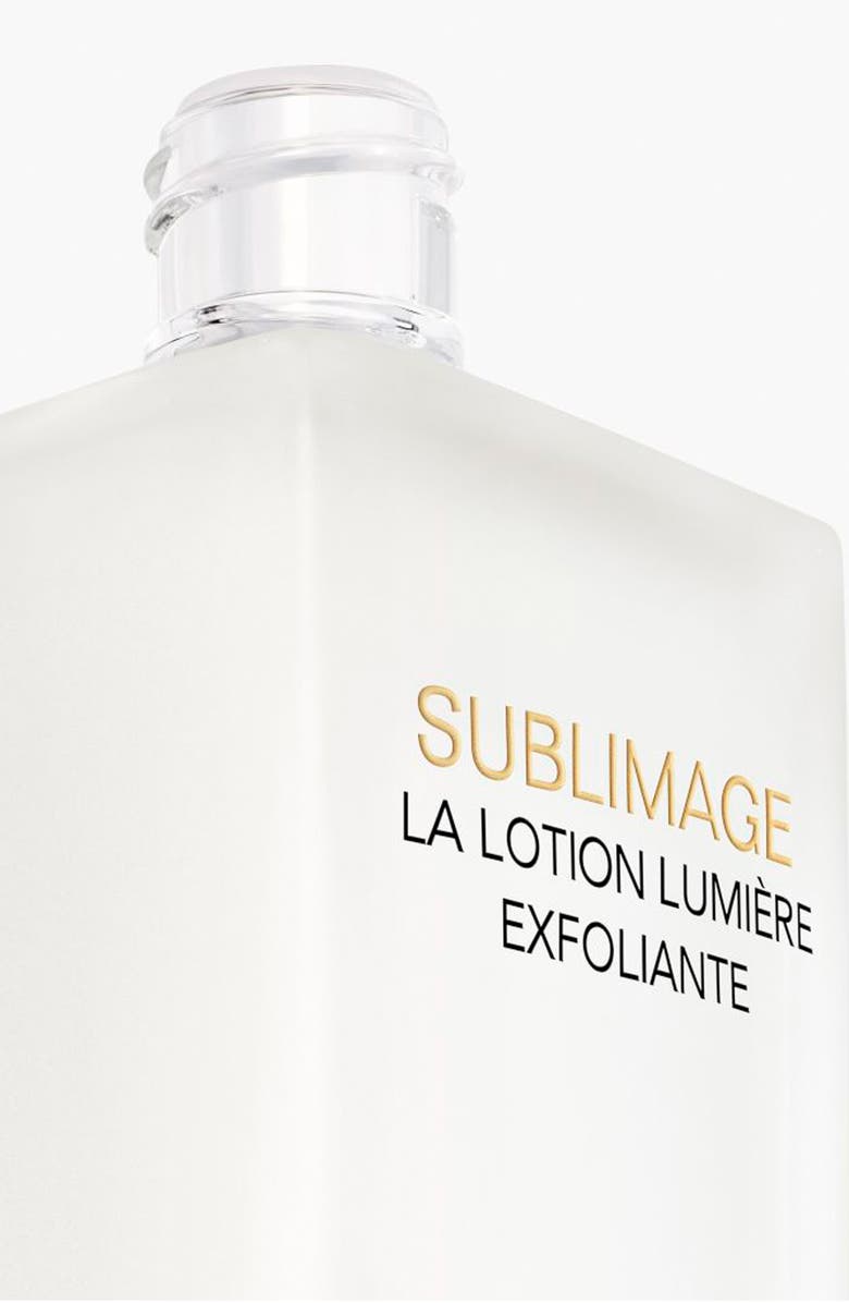 CHANEL SUBLIMAGE LA LOTION LUMIÈRE EXFOLIANTE Ultimate Lotion, Alternate, color, 