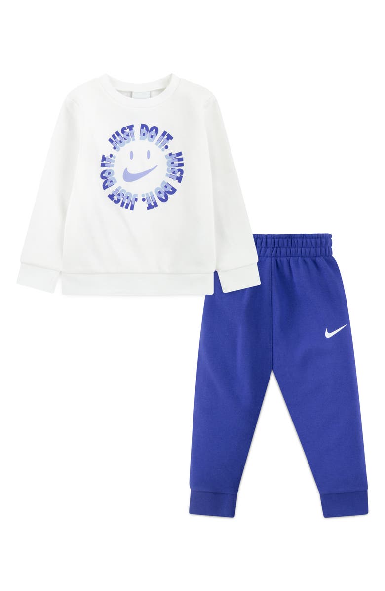 Nike Kids' Happy Graphic Sweatshirt & Joggers Set, Main, color, 