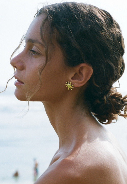 Sccollection Sofia Studs In Gold