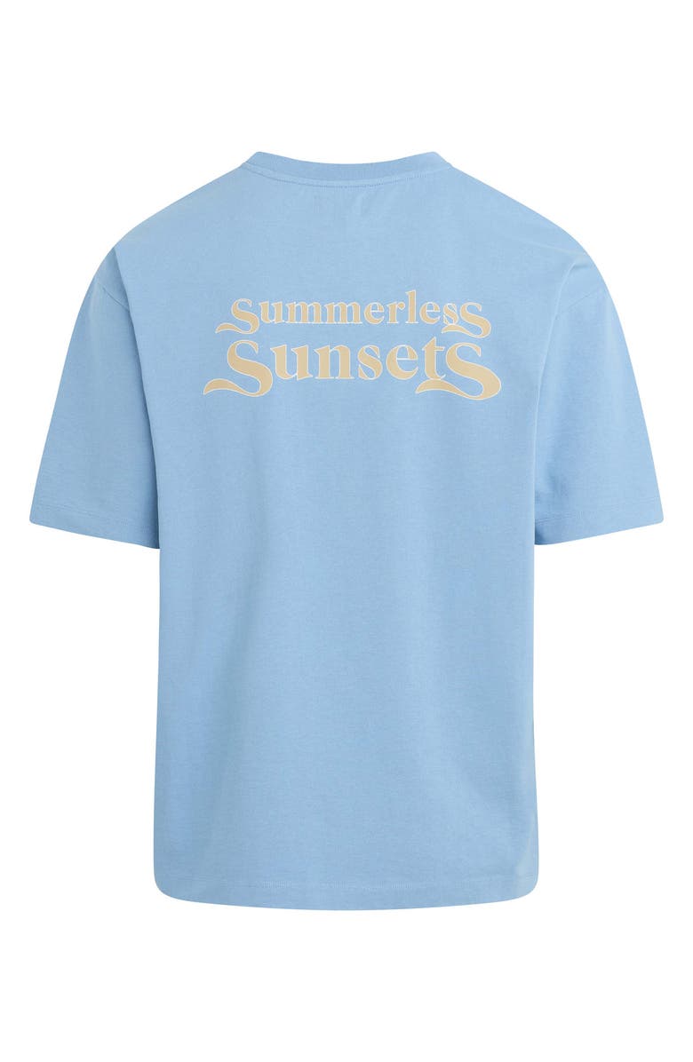 Joe's Summerless Sunset Graphic T-Shirt, Alternate, color, Allure Blue