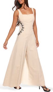 Petal & Pup Crete Wide Leg Jumpsuit