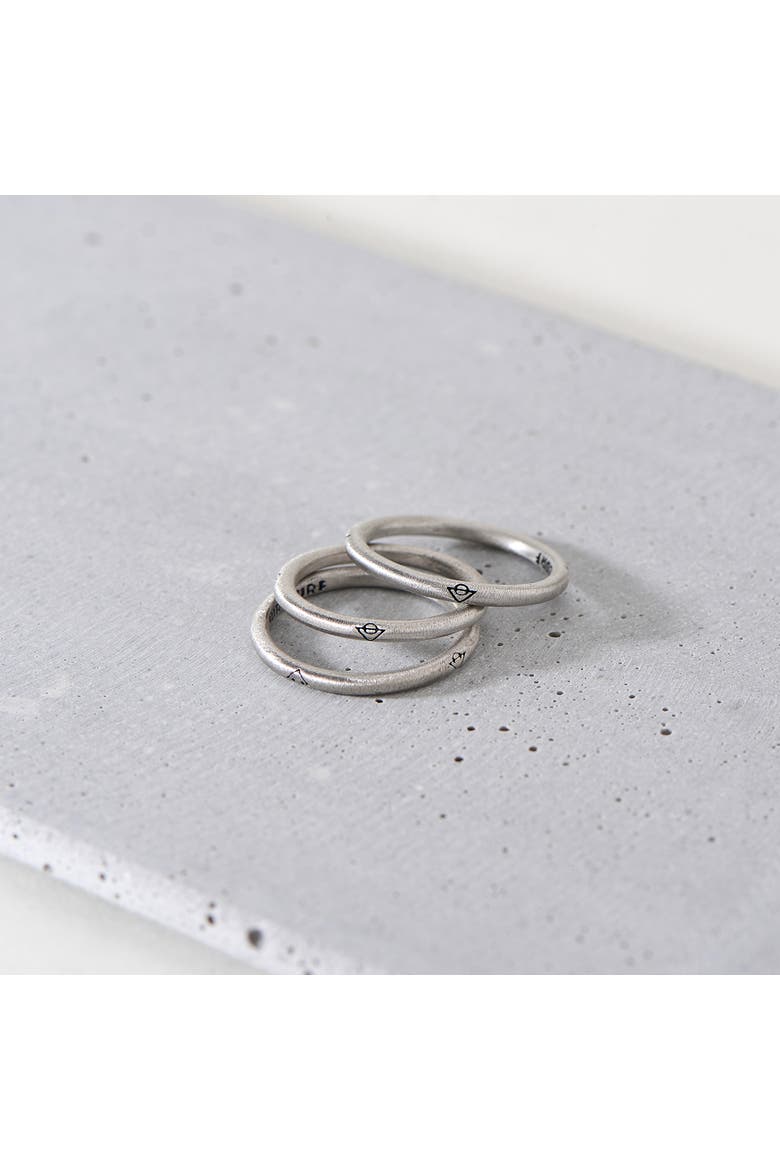 The Raglan Salt Water Ring, Alternate, color, Sterling Silver