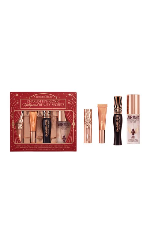 Iconic Hollywood Beauty Secrets 4-Piece Makeup Set