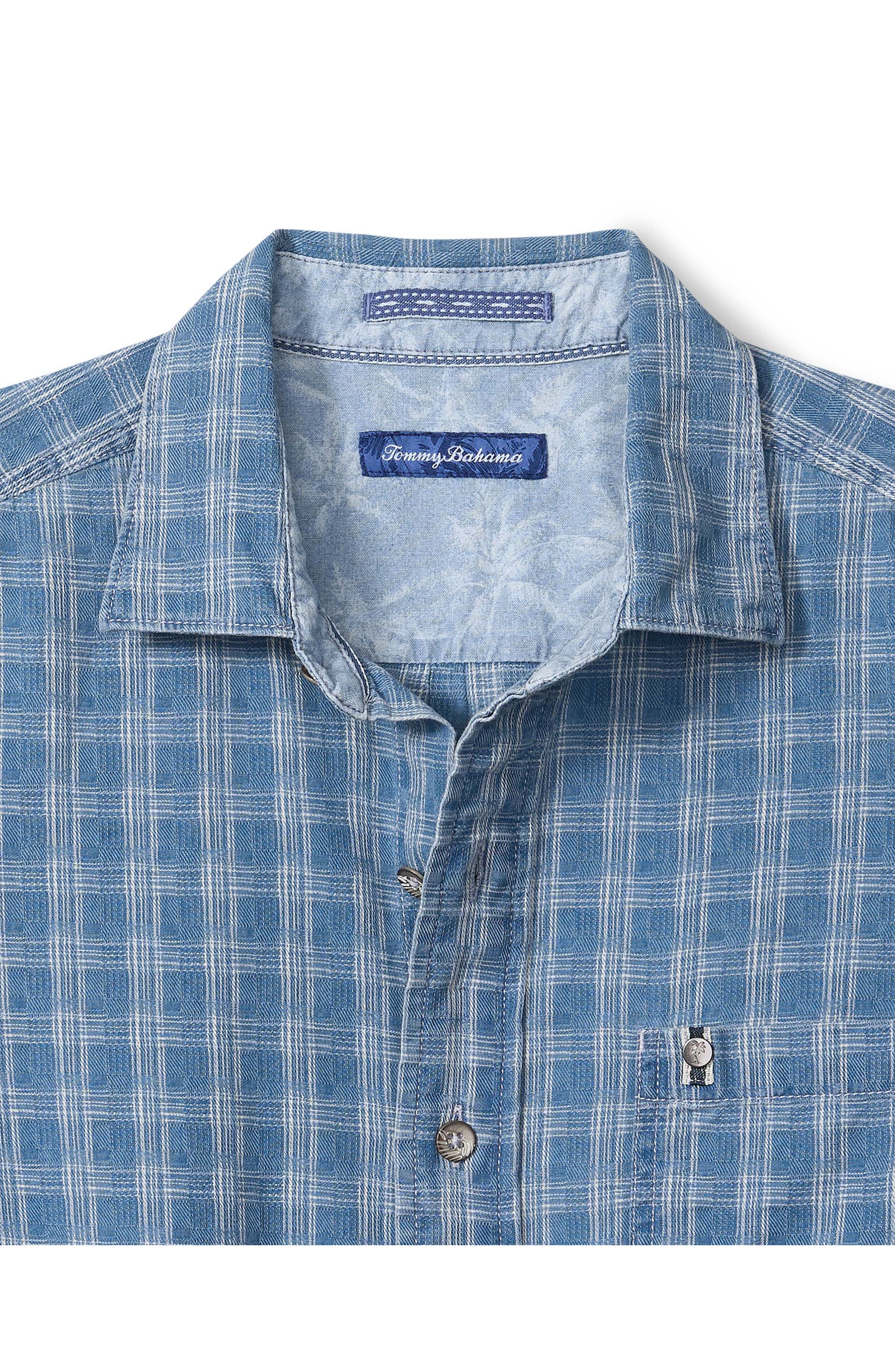 Lopez Island Check Cotton Dobby Button-Up Shirt - image 2