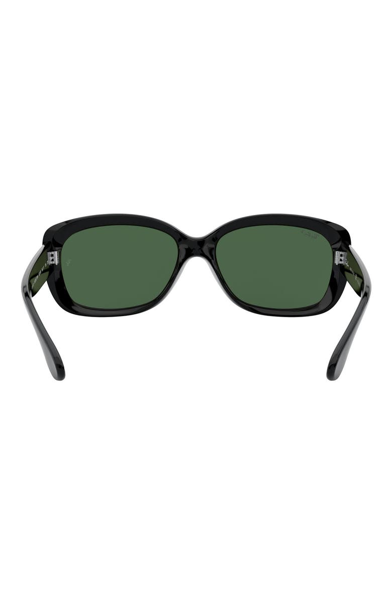 Jackie Polarized 58mm Sunglasses, Alternate, color, BLACK/ GREY POLARIZED