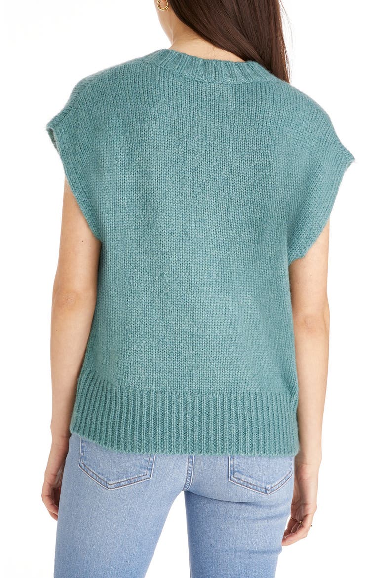 Balsam Cap Sleeve Sweater, Alternate, color, SUMMER BREEZE