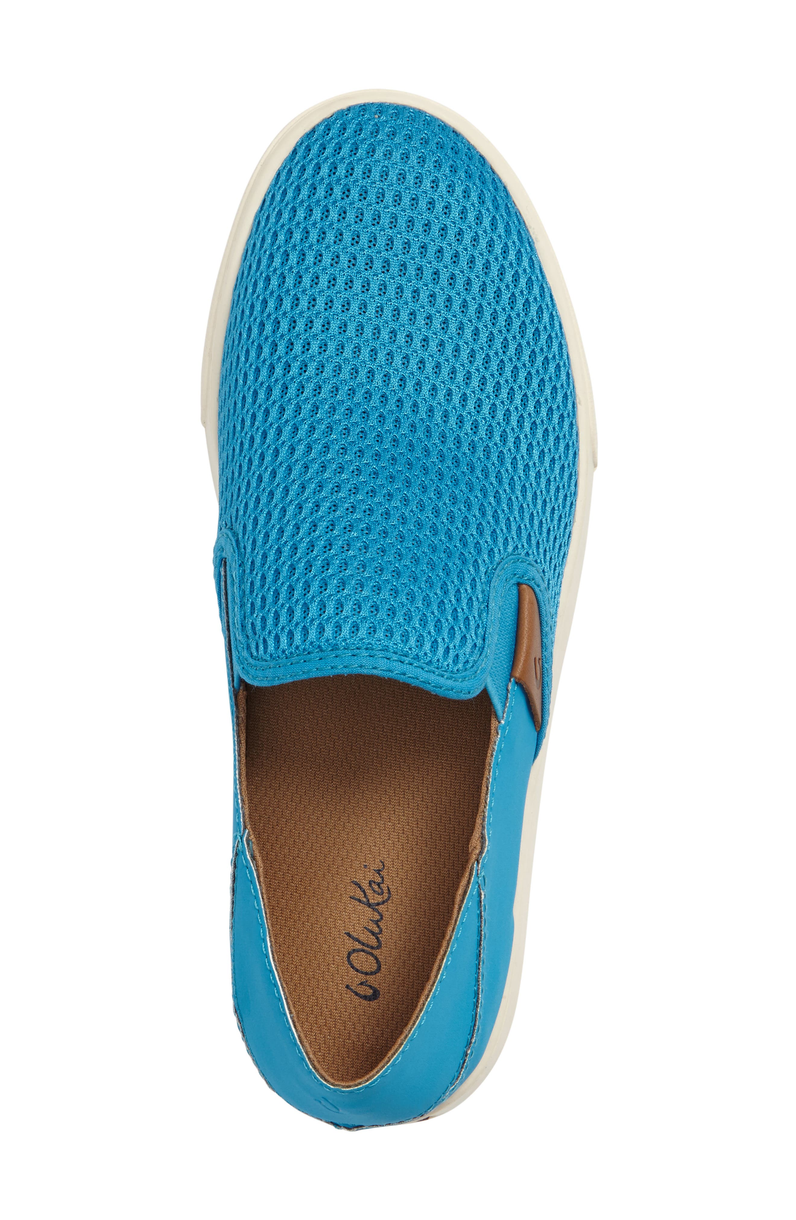 OluKai 'Pehuea' Slip-On Sneaker, Alternate, color, Vivid Blue / Vivid Blue