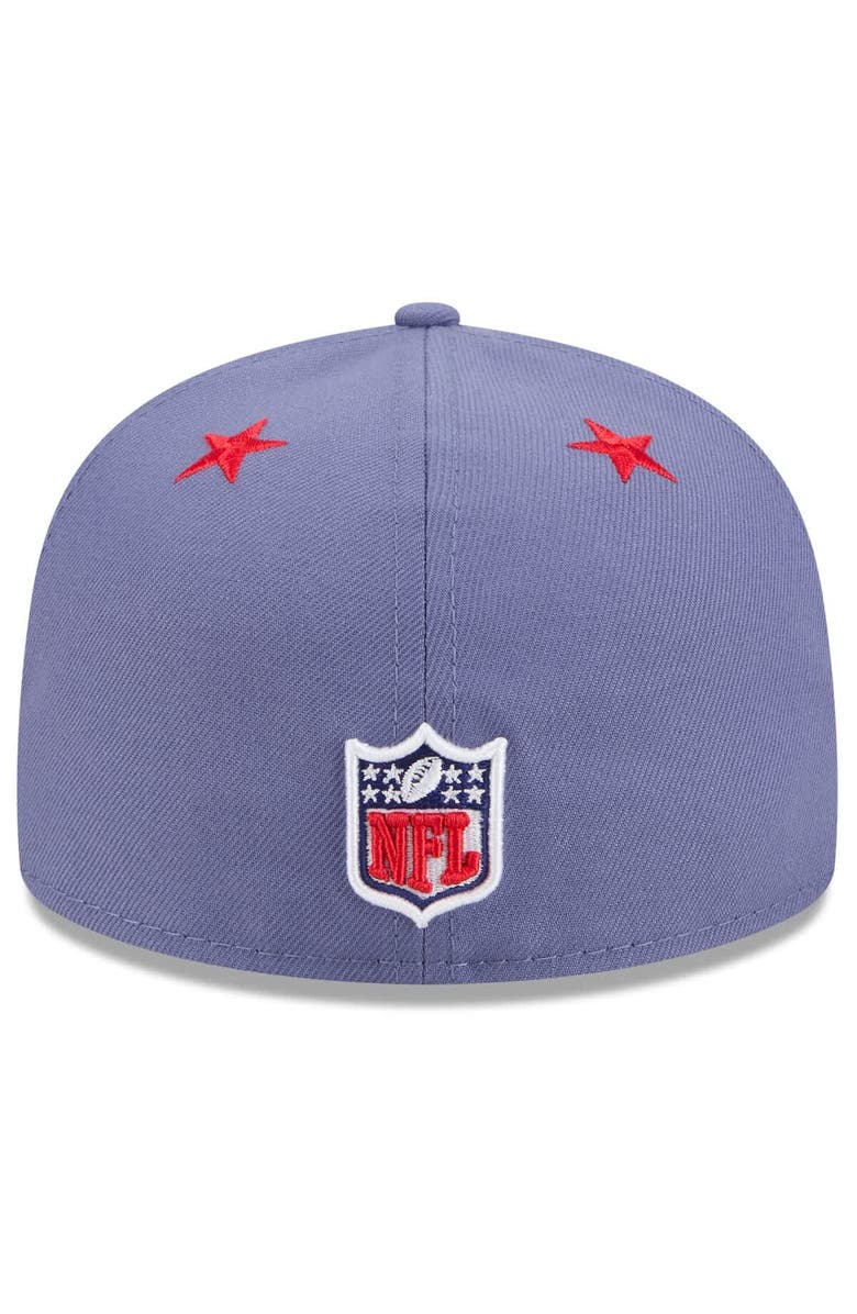 New Era Men's New Era  Meadow Blue New England Patriots 2025 Rivalries Collection Sideline Rope 59FIFTY Fitted Hat, Alternate, color, 
