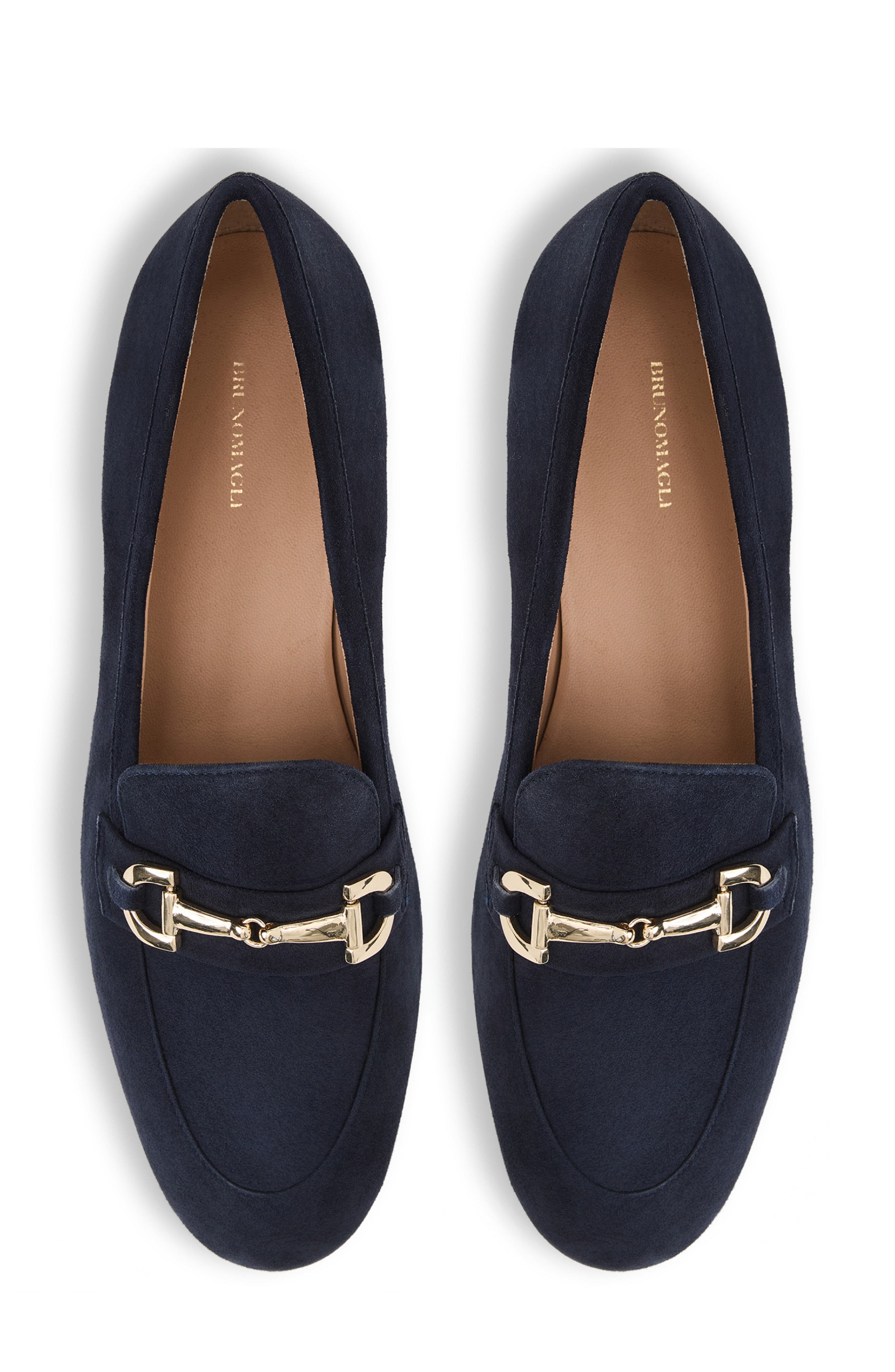 Lumera Bit Loafer, Alternate, color, NAVY SUEDE