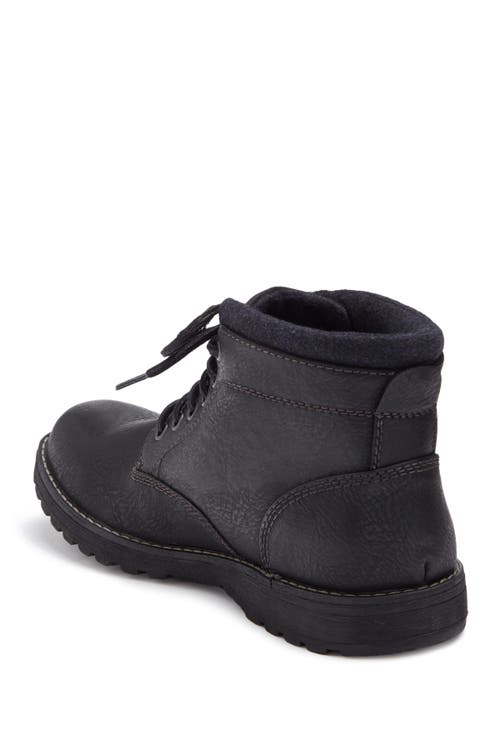Eastland Finn Plain Toe Boot In Black