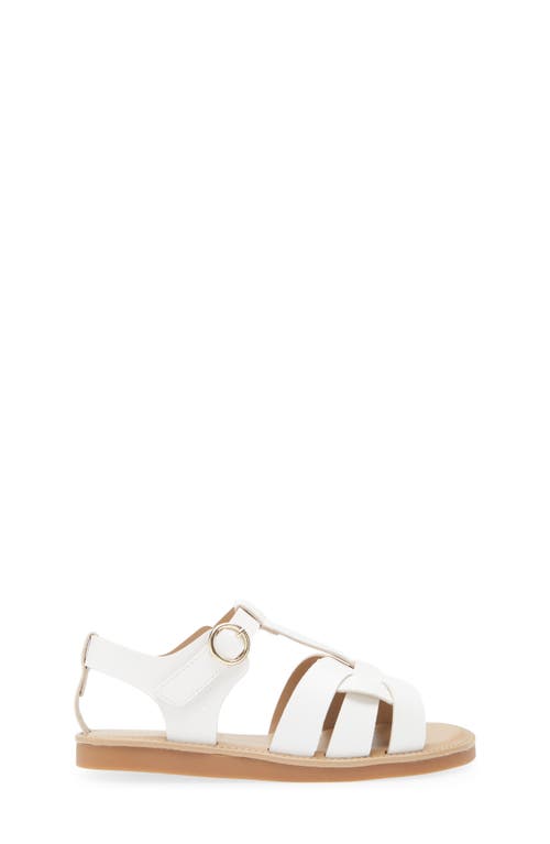 Nordstrom Kids' Krystinna Ankle Strap Sandal In White