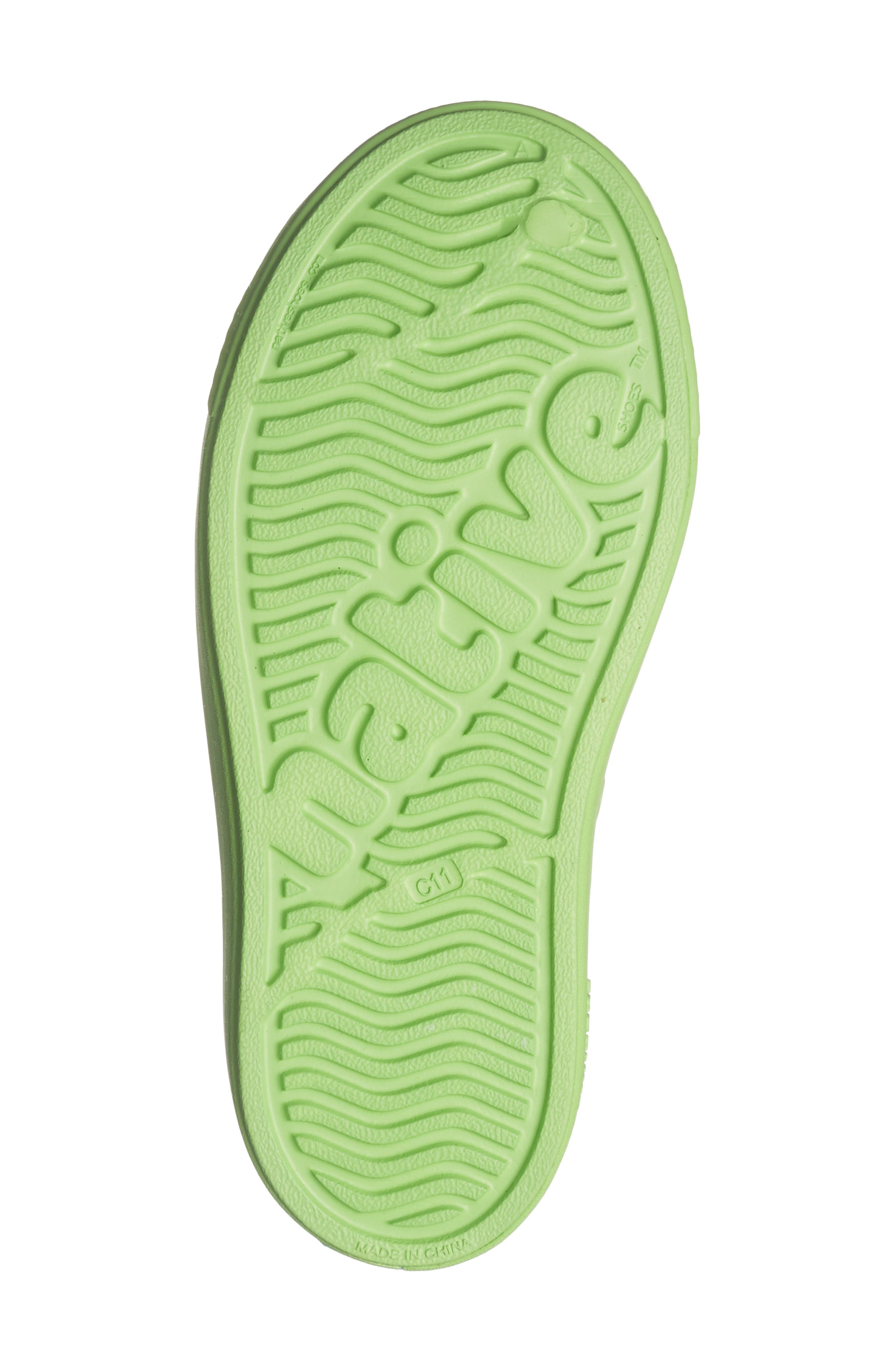 Native Shoes Kids' Jefferson Cozy Slippers, Alternate, color, Snap Green/ Maui Blue