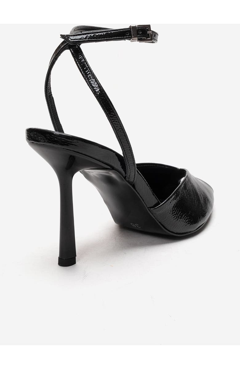 Prologue Shoes Slate Ankle Strap Stiletto Pump, Alternate, color, Black