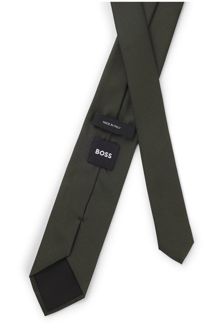 Textured Tie, Alternate, color, OPEN GREEN