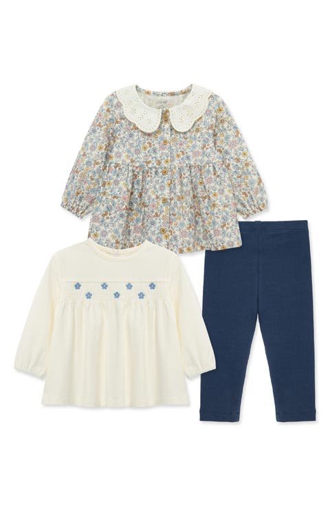 Floral Mix & Match Tops & Leggings Set (Baby)