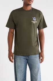 Carhartt Work In Progress Grape Picker Organic Cotton Graphic T-Shirt