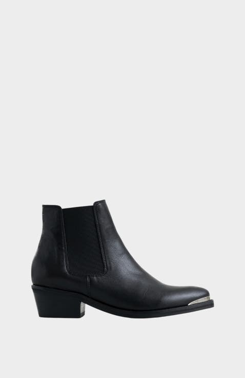 Top Grain Leather Boots For Women Comfortable Ankle Boot