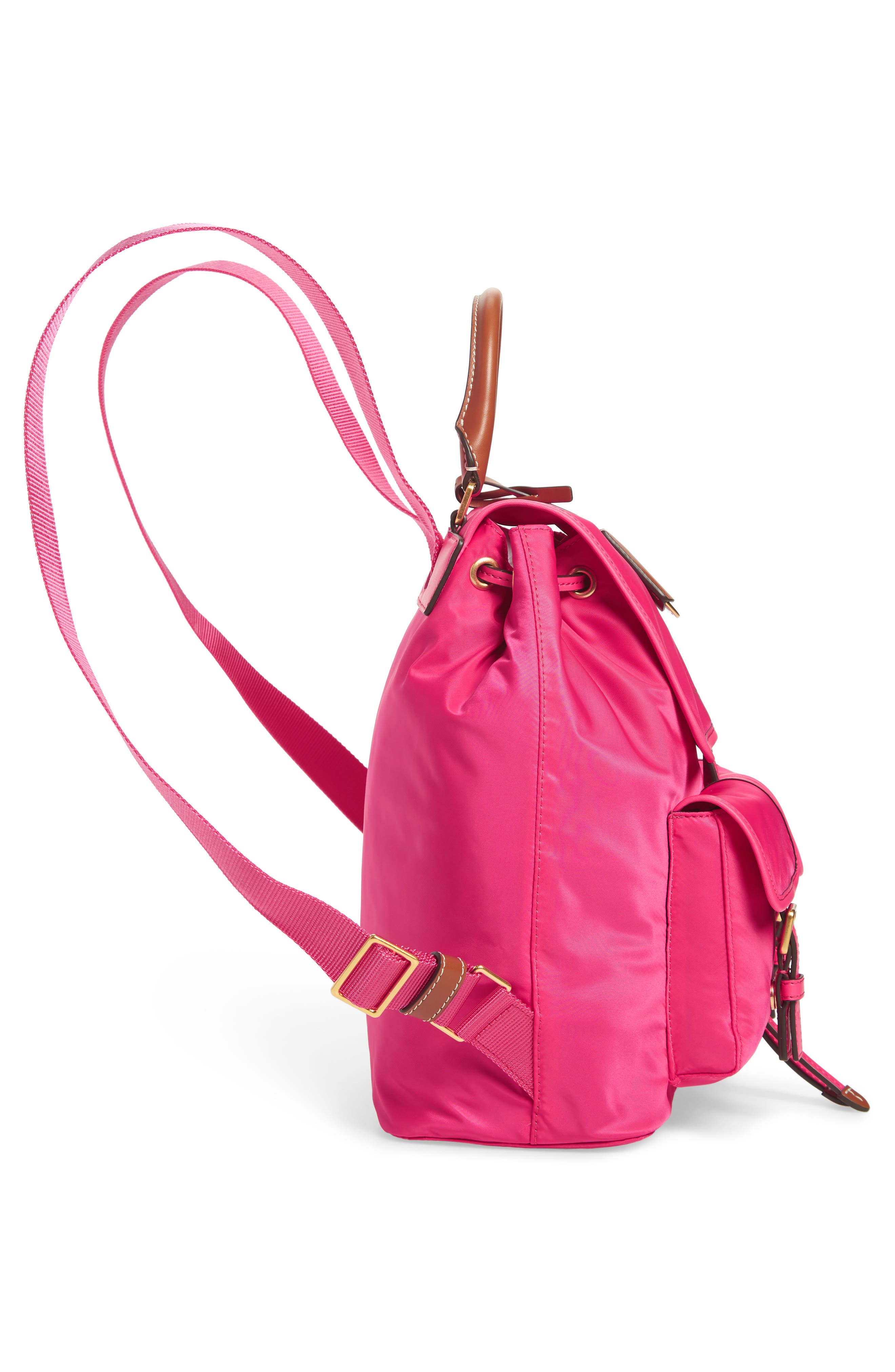 Tory Burch Perry Nylon Backpack, Alternate, color, 