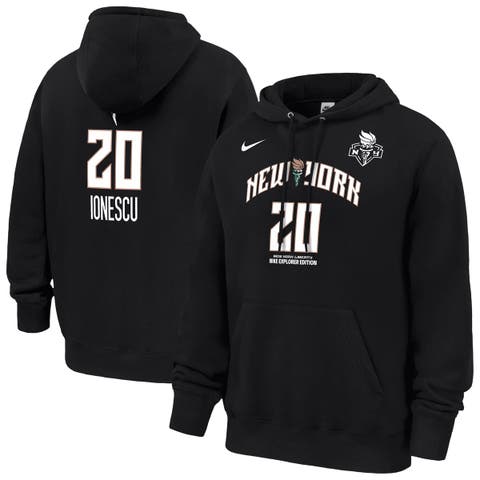 Men's Nike Sabrina Ionescu Black New York Liberty Explorer Edition Name & Number Hoodie