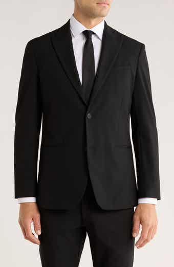 NORDSTROM RACK Solid Peak Lapel Sport Coat