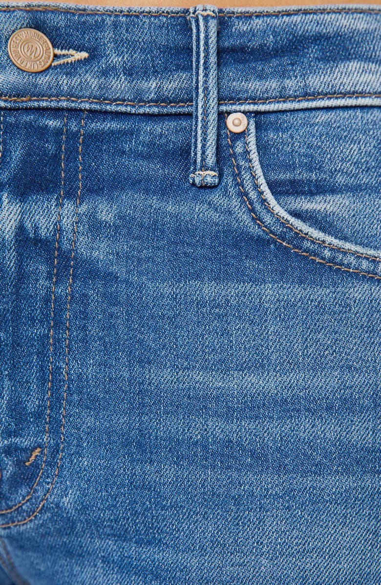 MOTHER The Rascal Hover High Waist Straight Leg Jeans, Alternate, color, Opposites Attract