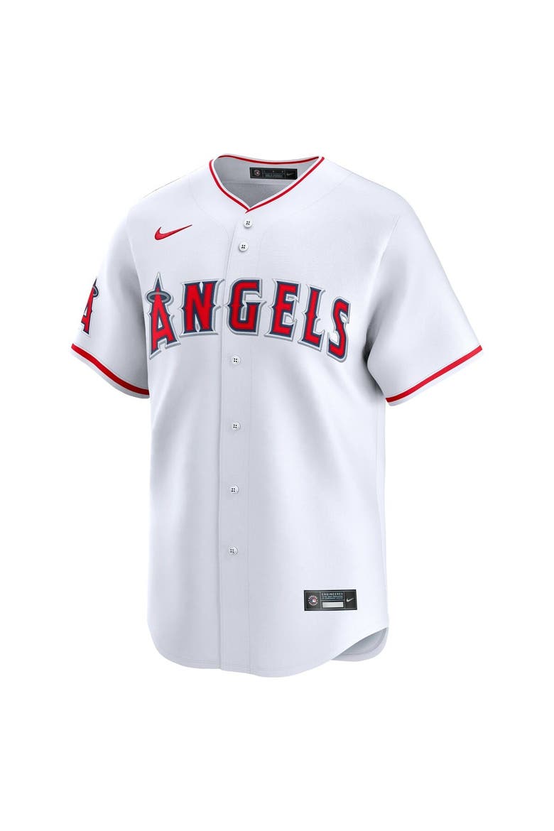 Men's Nike White Los Angeles Angels Home Limited Jersey, Alternate, color, White