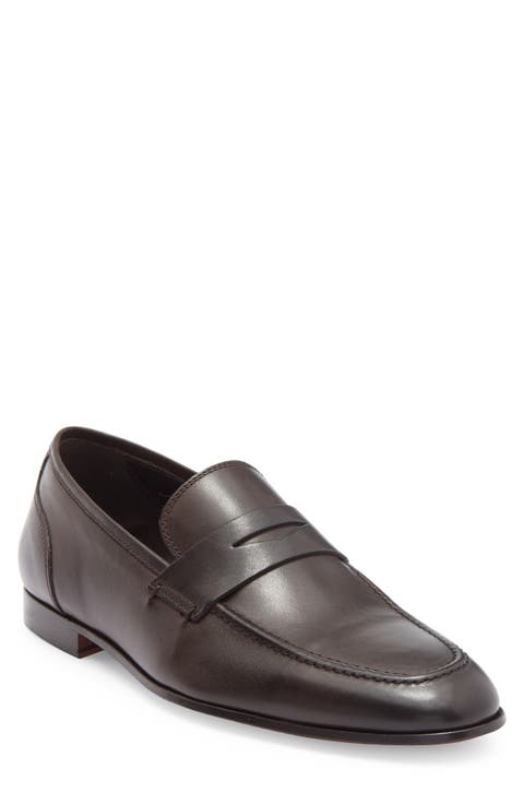 Deville Leather Penny Loafer (Men)