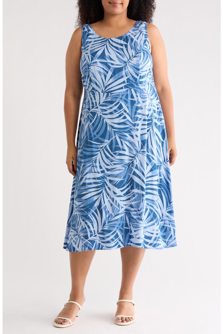 Challs Tank Dress, Main, color, DENIM