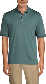 Lands' End Short Sleeve Cotton Supima Polo Shirt