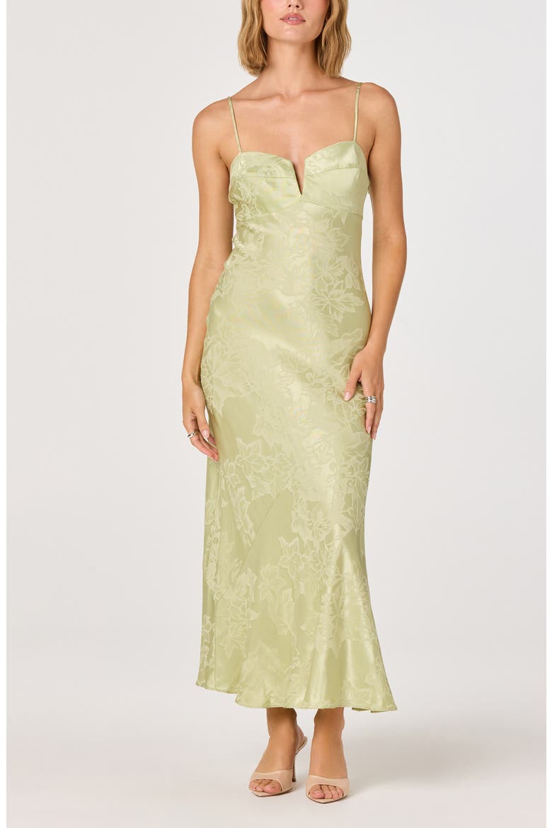 Tyla Sleeveless Maxi Dress, Main, color, SAGE