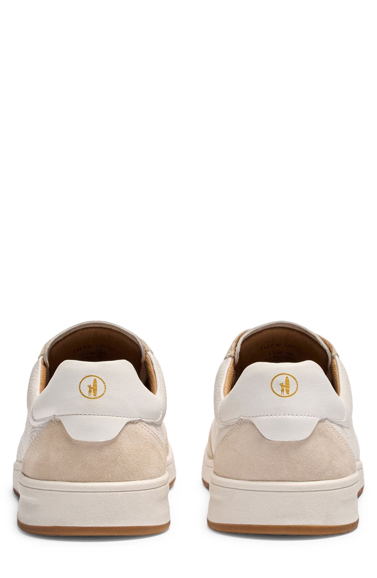 Sure Shot Low Top Sneaker, Alternate, color, WHITE TAN