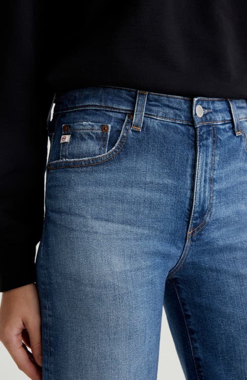Ag Saige High Rise Wide Leg Cropped Jeans In 16 Years Postcard