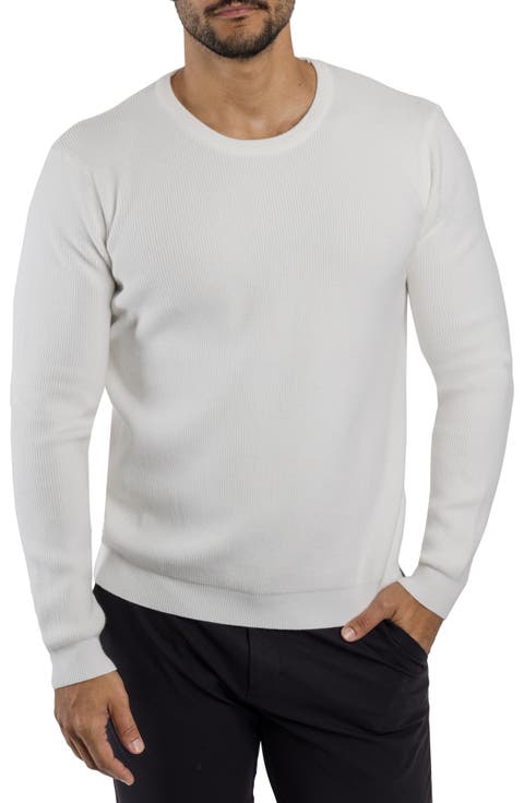 Ribbed Crewneck Sweater