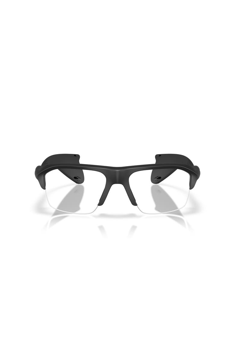 Oakley 62mm Rectangle optical glasses, Alternate, color, Black